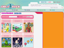 Tablet Screenshot of girlsrock.com
